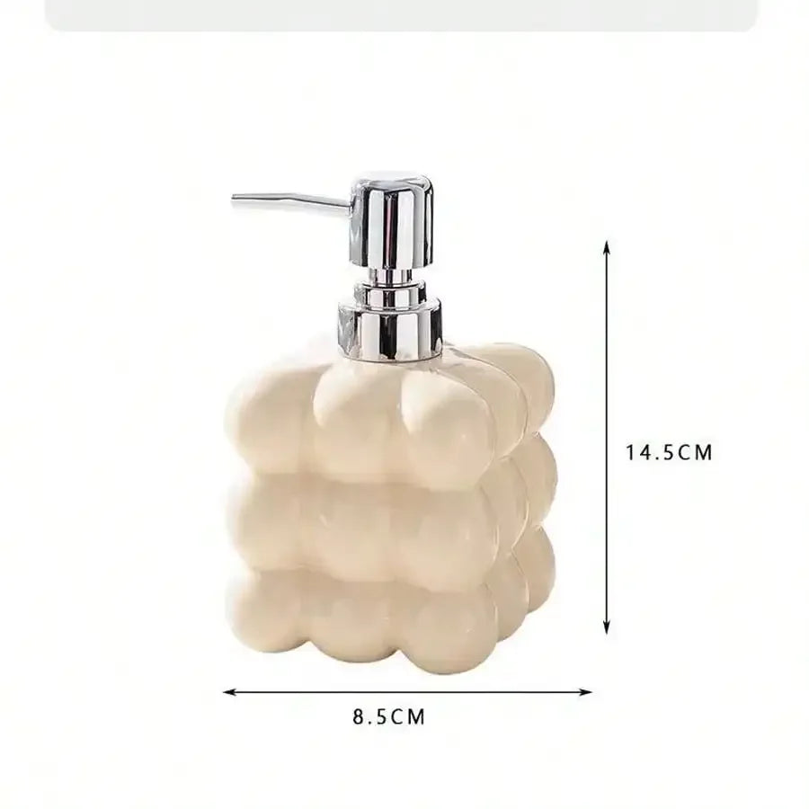 300ml Zeepdispenser Druk Gescheiden Fles Badkamer Accessoires Keramische Huishoudelijke Body Wash Shampoo Dispenser Fles
