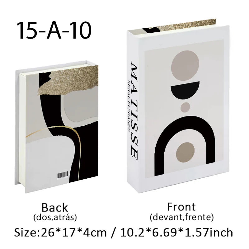 Boho Monet Matisse Luxe nepboek opbergdoos interieur decoratie decoratieve boeken salontafel slaapkamer woonkamer decor