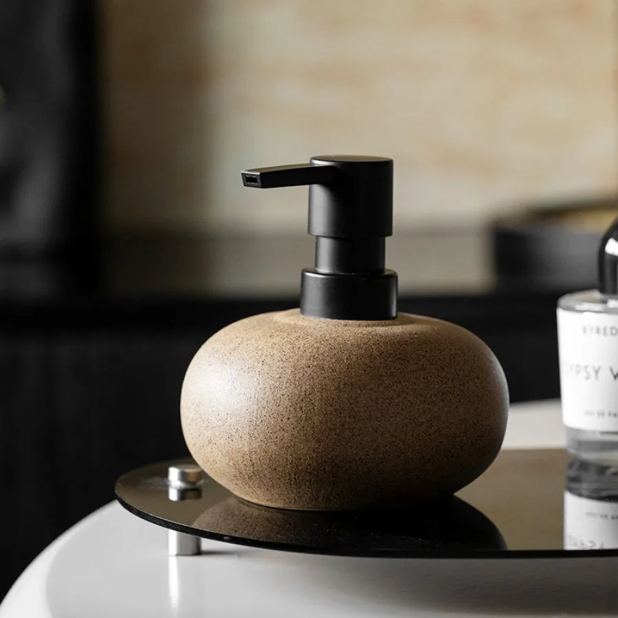Nordic Keramische Lotion Fles Knijpfles Badkamer Zeepdispenser Shampoo Bodylotion Conditioner Fles Badkamer Accessoires