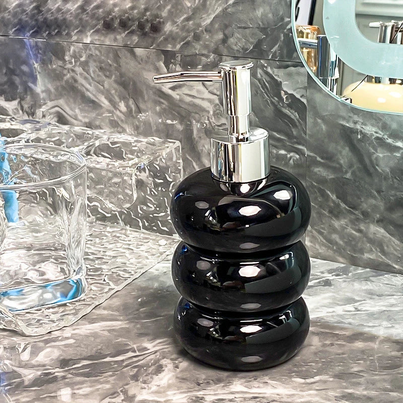 Nordic Badkamer Accessoires Keuken Zeepdispenser Keramische Shampoo Flessen Lotion Fles Home Hotel Shampoo Dispenser