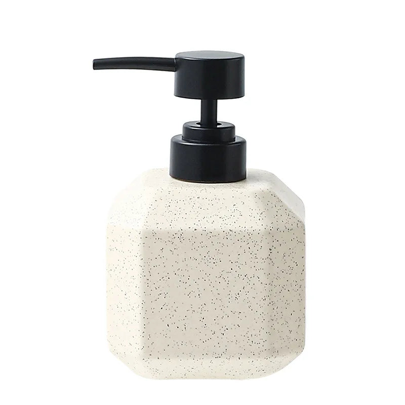 380 ml zeepdispenser Keramische lotionfles hotel huishoudelijke handzeep shampoo body wash doseerfles badkamer persfles