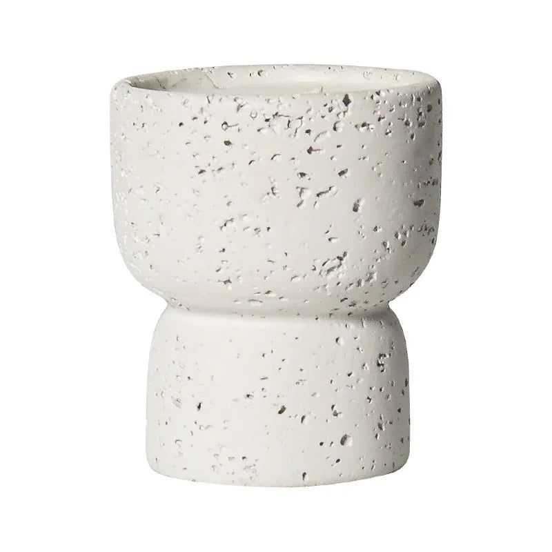 Eenvoudige Cement Huishoudelijke Aromatherapie Kaarsen Lege Cups Diy Hoogwaardig Handwerk Indoor Kandelaars Decoratieve Ornamenten