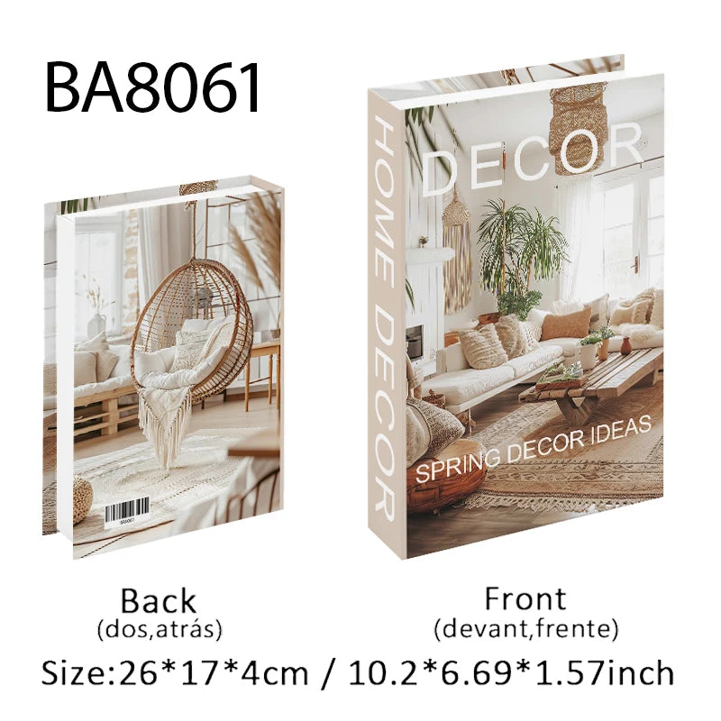 Boho Monet Matisse Luxe nepboek opbergdoos interieur decoratie decoratieve boeken salontafel slaapkamer woonkamer decor