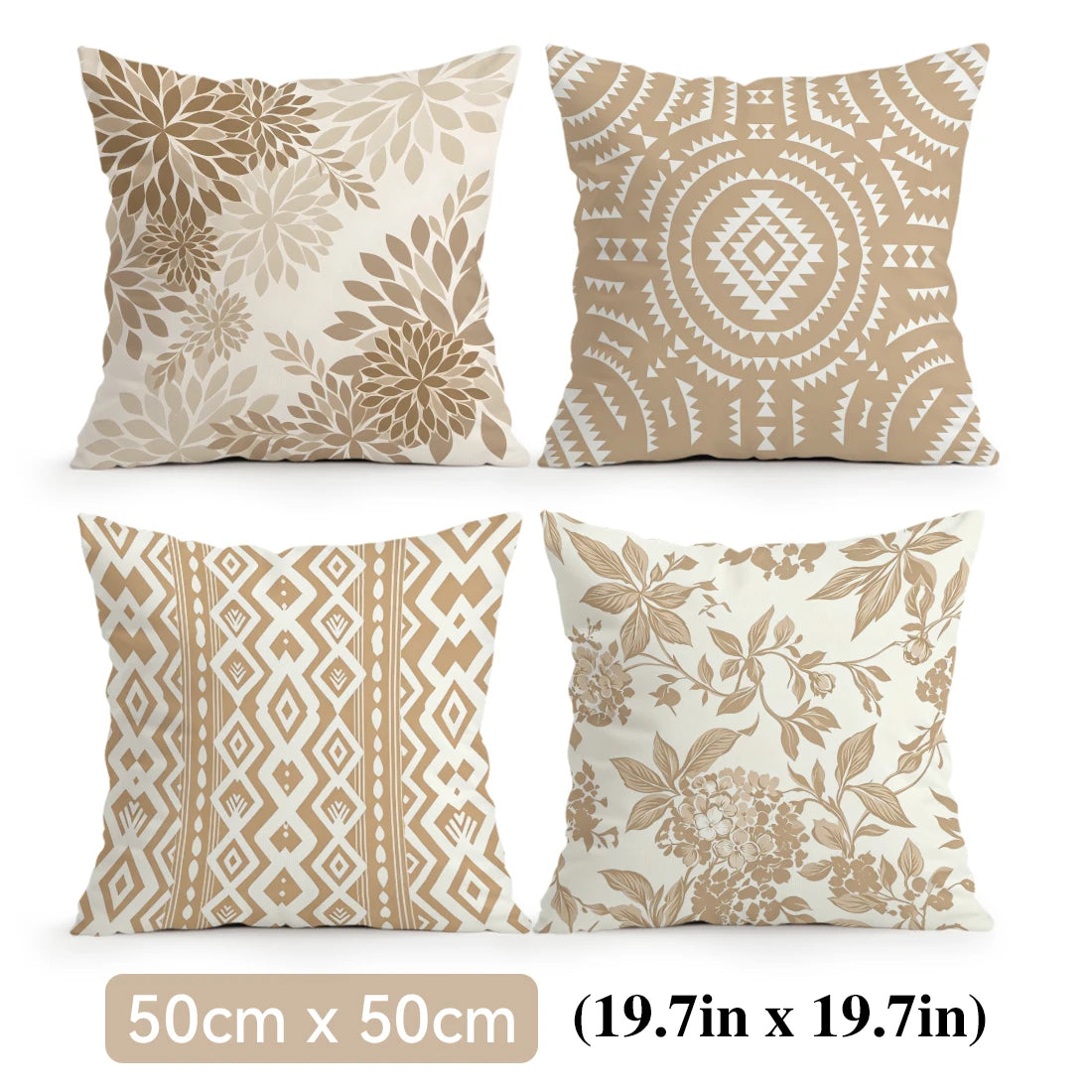 Nordic Stijl Minimalistische Kussensloop Bedrukt Polyester 40/45/50 Cm Sierkussenhoes Decoratieve Sofa Kussen Kussensloop Home Decor