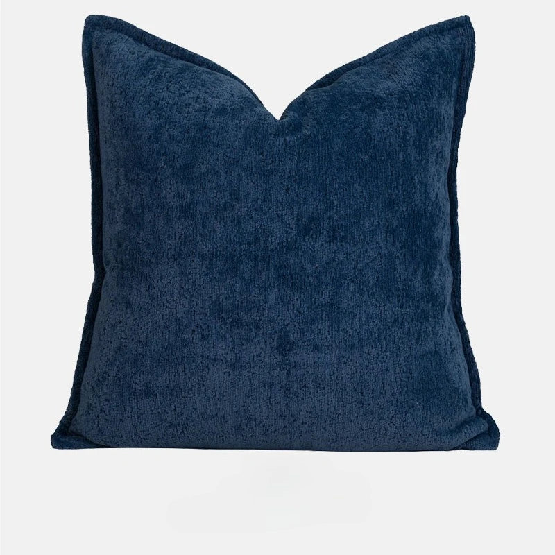 30X50/45X45CM Blauw Gestreepte Sierkussenhoes Eenvoudige Textuur Taille Kussenhoes Decor Home Decoratieve Kussensloop