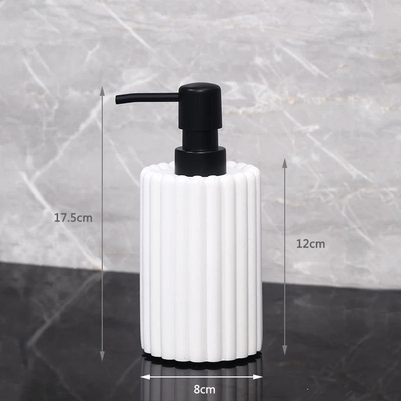 Creatieve handdesinfecterende fles lotionfles hotel thuis verblijf shampoo badgel subfles badkameraccessoires zeepdispenser