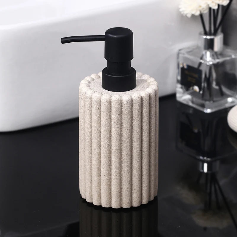 Creatieve handdesinfecterende fles lotionfles hotel thuis verblijf shampoo badgel subfles badkameraccessoires zeepdispenser