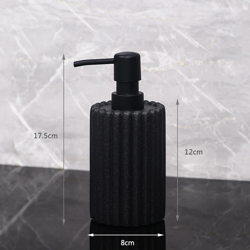 Creatieve handdesinfecterende fles lotionfles hotel thuis verblijf shampoo badgel subfles badkameraccessoires zeepdispenser
