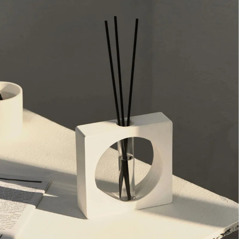 Geometrische Aroma Diffuser Fles Moderne Kamer Decor Etherische Oliën Diffuser Fles Lege Huis Parfum Diffuser Sticks Met Fles