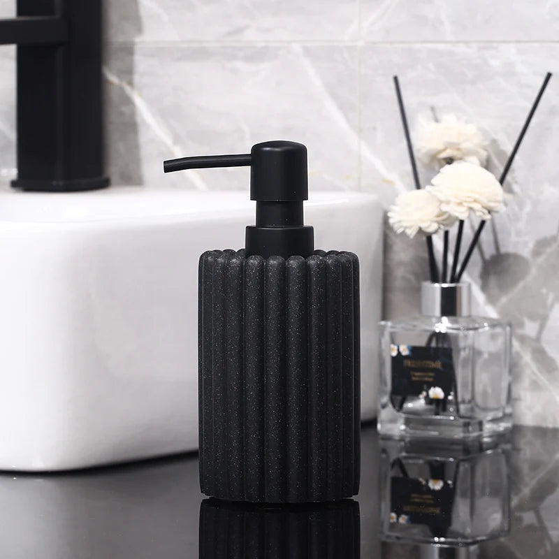 Creatieve handdesinfecterende fles lotionfles hotel thuis verblijf shampoo badgel subfles badkameraccessoires zeepdispenser