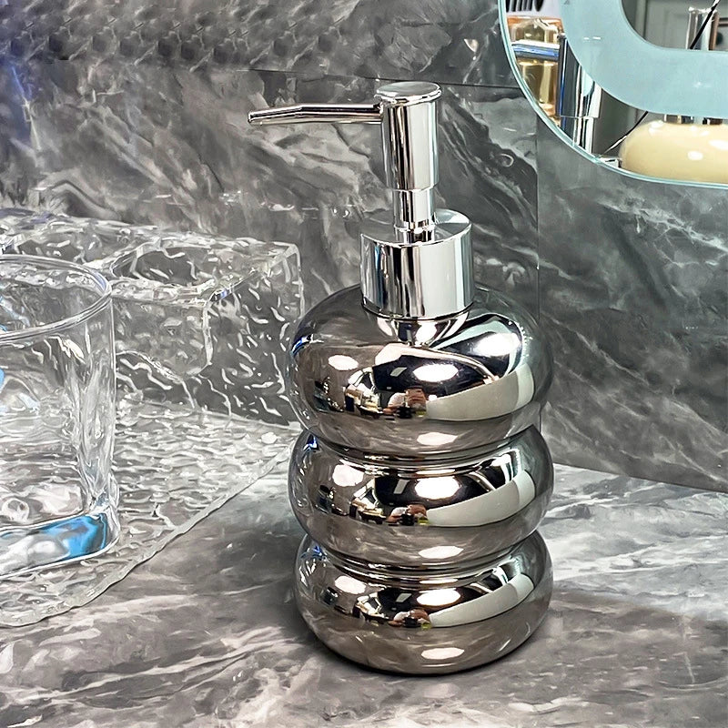 Nordic Badkamer Accessoires Keuken Zeepdispenser Keramische Shampoo Flessen Lotion Fles Home Hotel Shampoo Dispenser