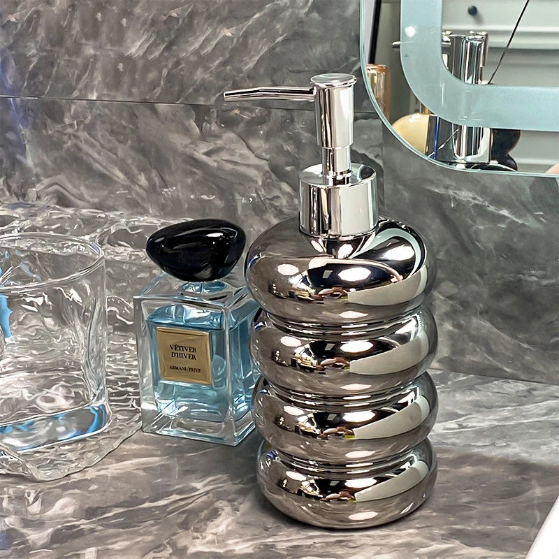 Nordic Badkamer Accessoires Keuken Zeepdispenser Keramische Shampoo Flessen Lotion Fles Home Hotel Shampoo Dispenser