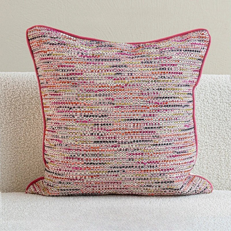 30X50/45X45CM Roze Sierkussen Cover Franse Licht Luxe Stempelen Taille Kussenhoes decor Home Decoratieve Kussensloop