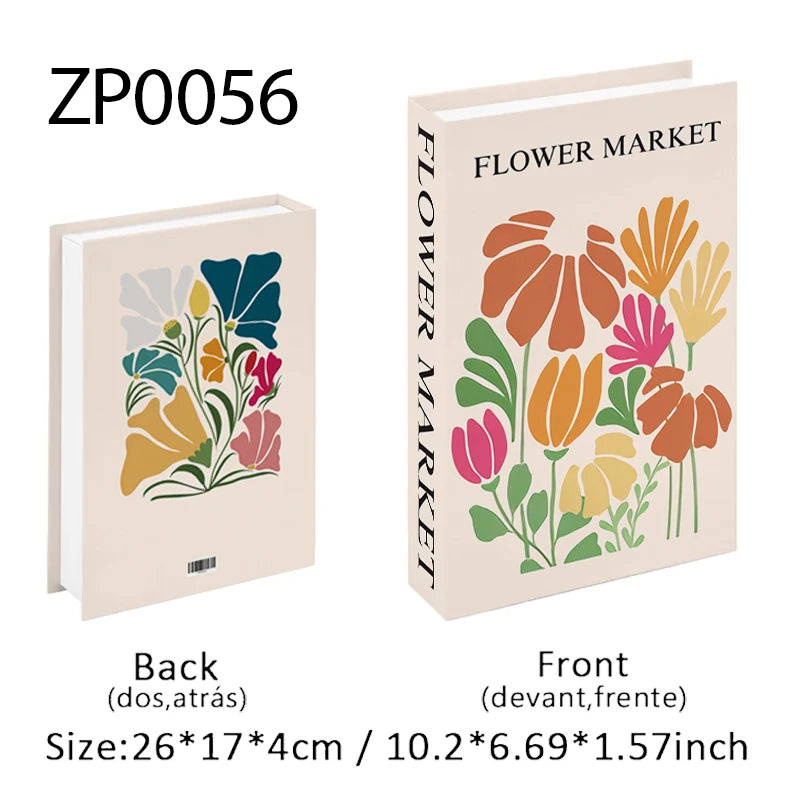 Boho Monet Matisse Luxe nepboek opbergdoos interieur decoratie decoratieve boeken salontafel slaapkamer woonkamer decor