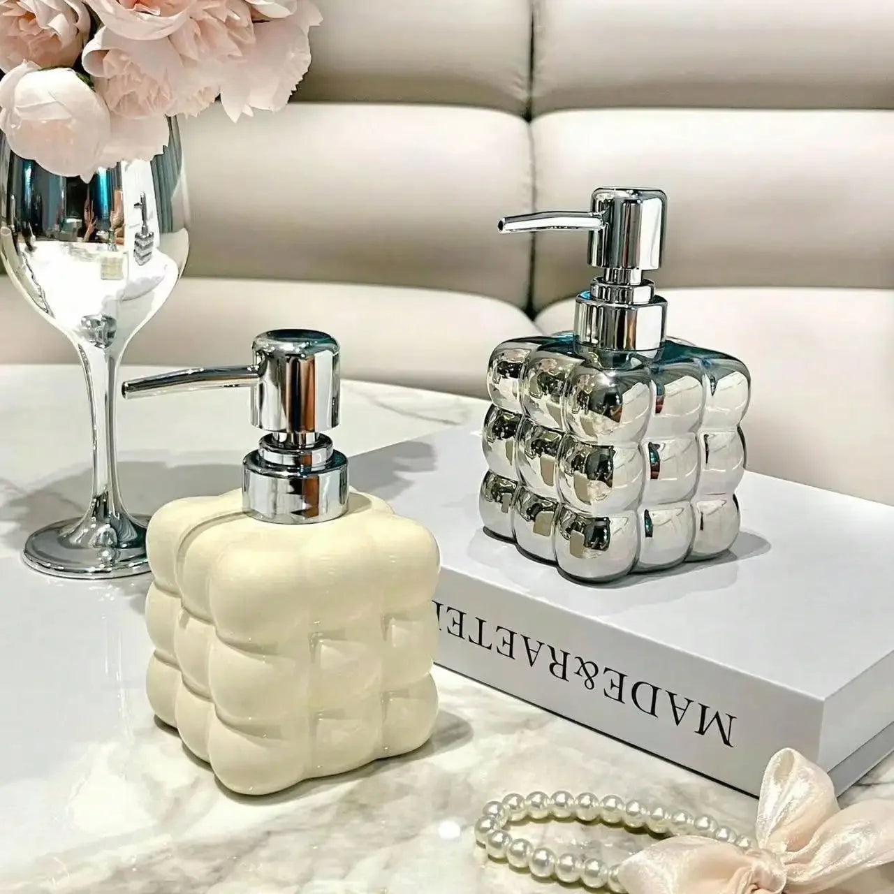300ml Zeepdispenser Druk Gescheiden Fles Badkamer Accessoires Keramische Huishoudelijke Body Wash Shampoo Dispenser Fles