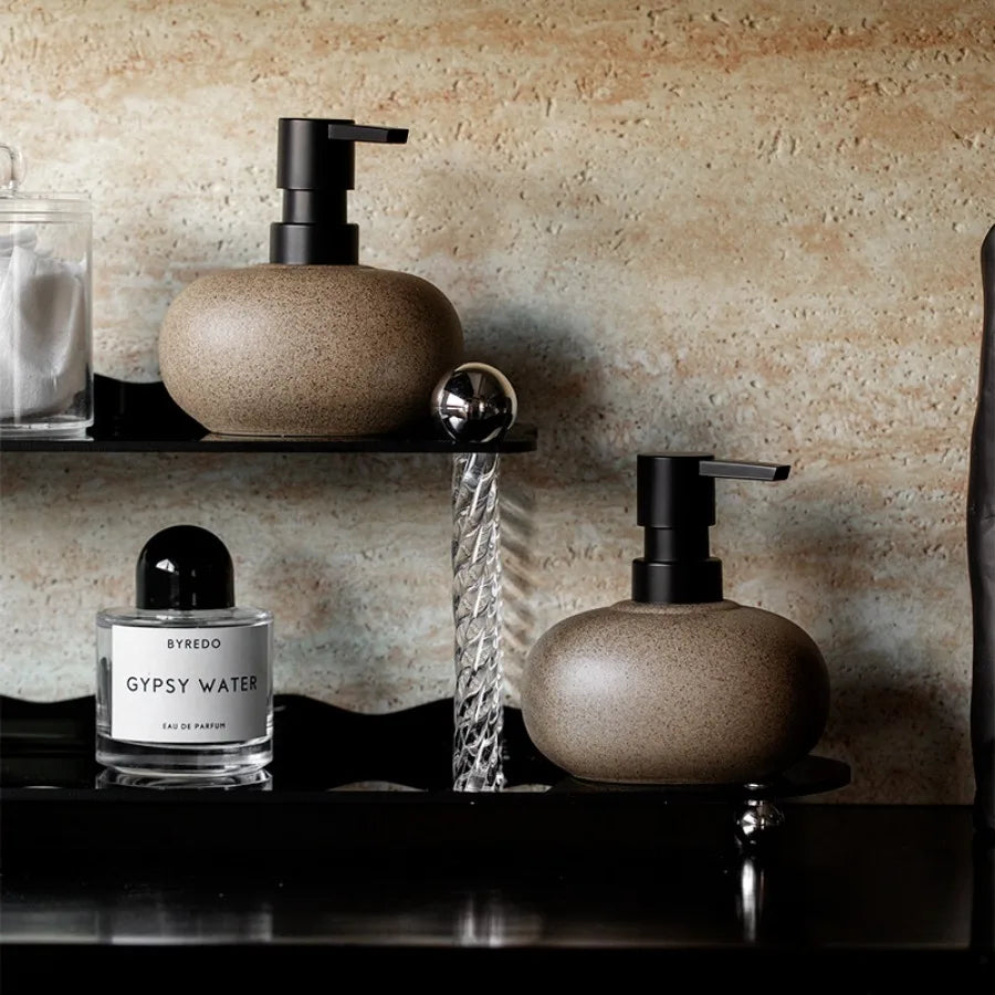 Nordic Keramische Lotion Fles Knijpfles Badkamer Zeepdispenser Shampoo Bodylotion Conditioner Fles Badkamer Accessoires