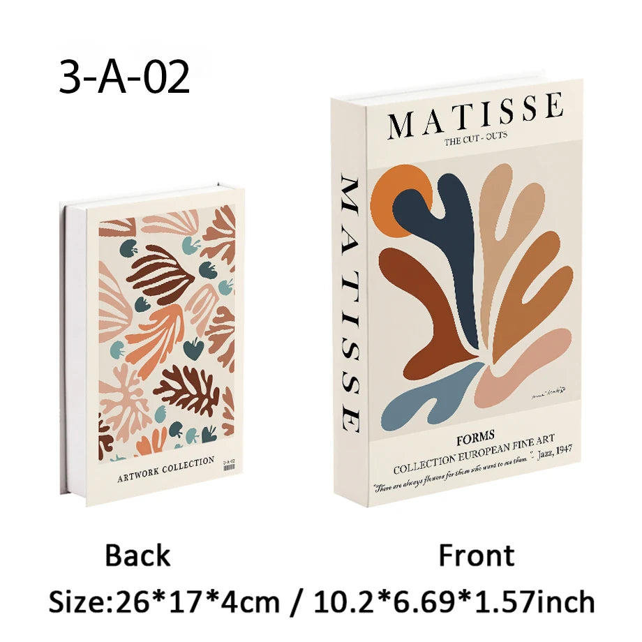 Boho Monet Matisse Luxe nepboek opbergdoos interieur decoratie decoratieve boeken salontafel slaapkamer woonkamer decor
