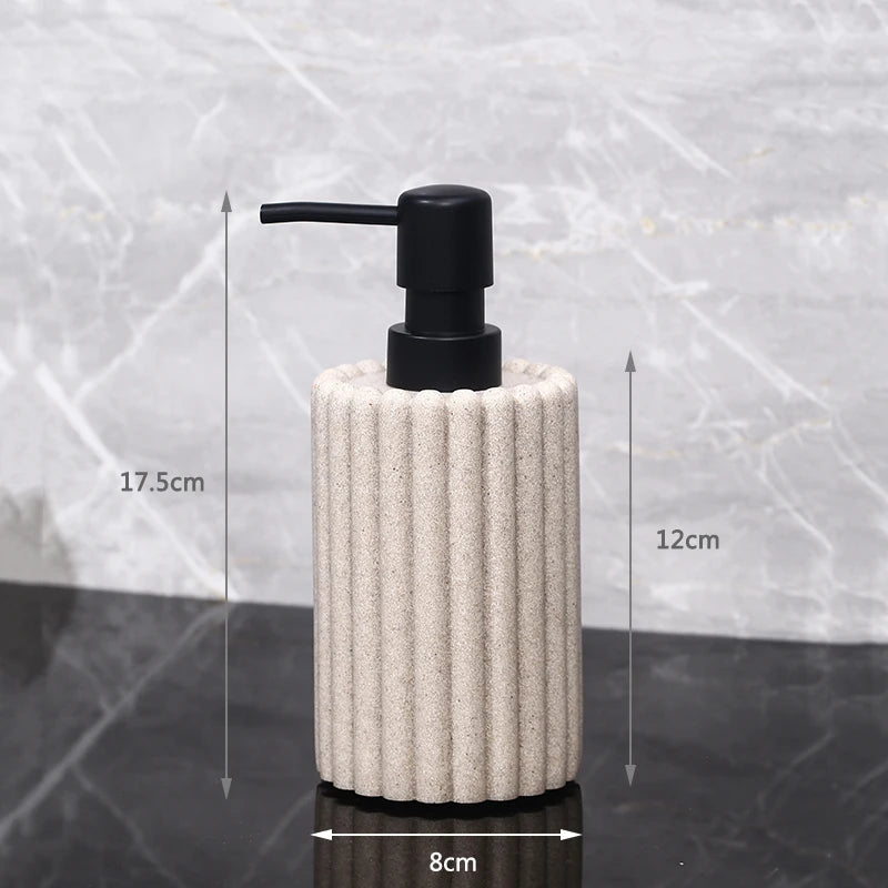 Creatieve handdesinfecterende fles lotionfles hotel thuis verblijf shampoo badgel subfles badkameraccessoires zeepdispenser
