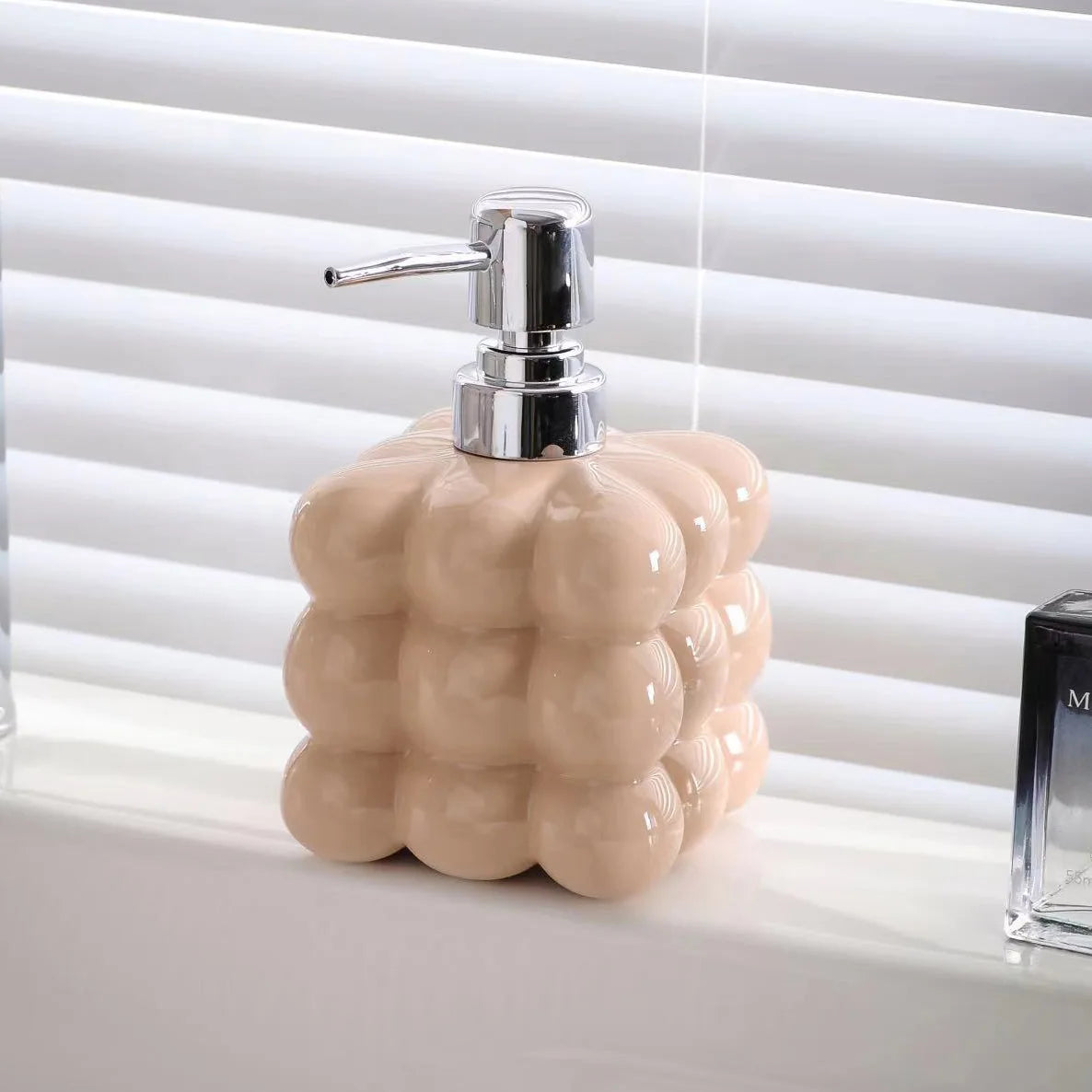 Creatieve Keramische Lotion Fles Hand Sanitizer Fles Zeepdispenser Handdesinfecterend Flessen Body Wash Flessen Badkamer Benodigdheden