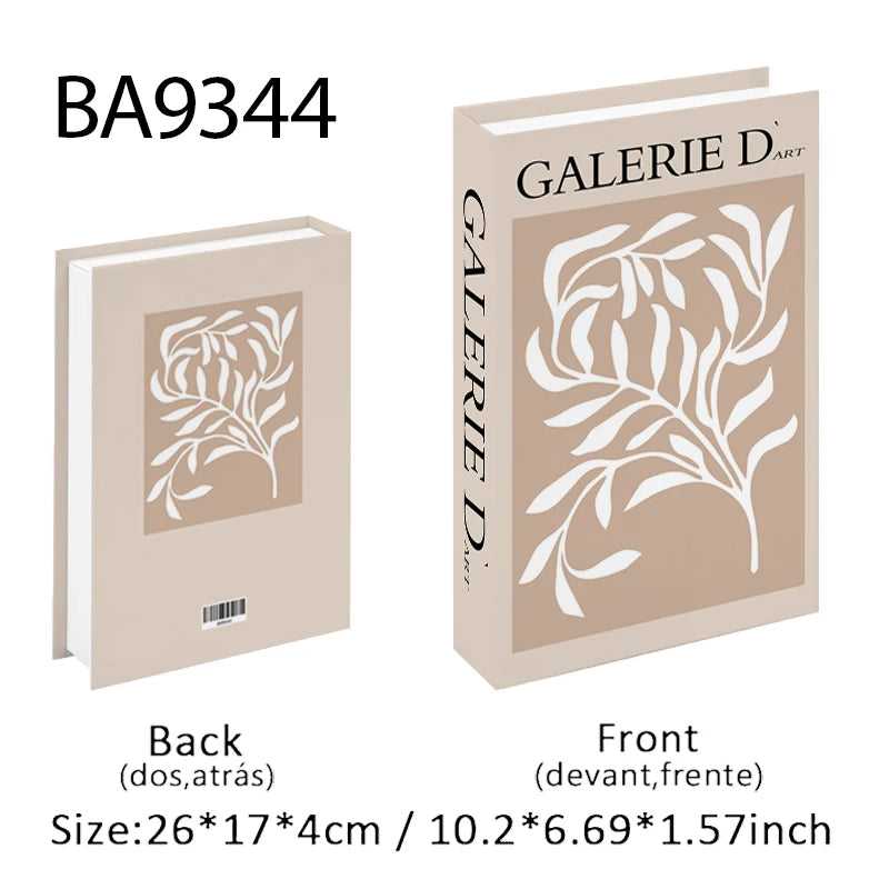 Boho Monet Matisse Luxe nepboek opbergdoos interieur decoratie decoratieve boeken salontafel slaapkamer woonkamer decor