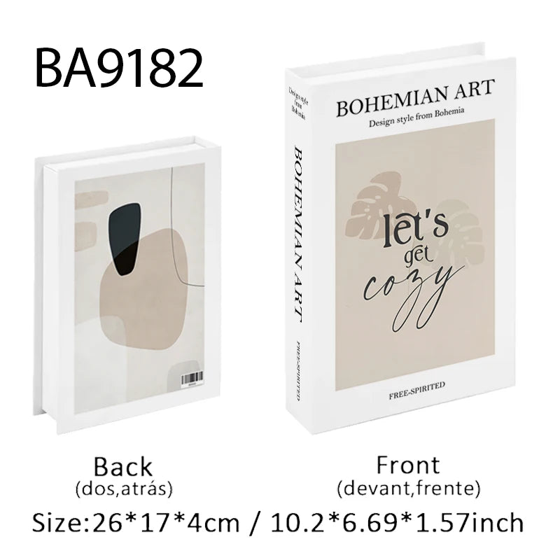 Boho Monet Matisse Luxe nepboek opbergdoos interieur decoratie decoratieve boeken salontafel slaapkamer woonkamer decor