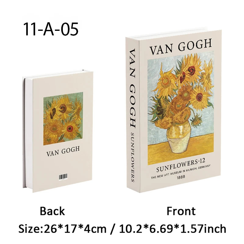 Boho Monet Matisse Luxe nepboek opbergdoos interieur decoratie decoratieve boeken salontafel slaapkamer woonkamer decor