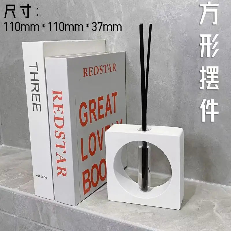 Geometrische Aroma Diffuser Fles Moderne Kamer Decor Etherische Oliën Diffuser Fles Lege Huis Parfum Diffuser Sticks Met Fles