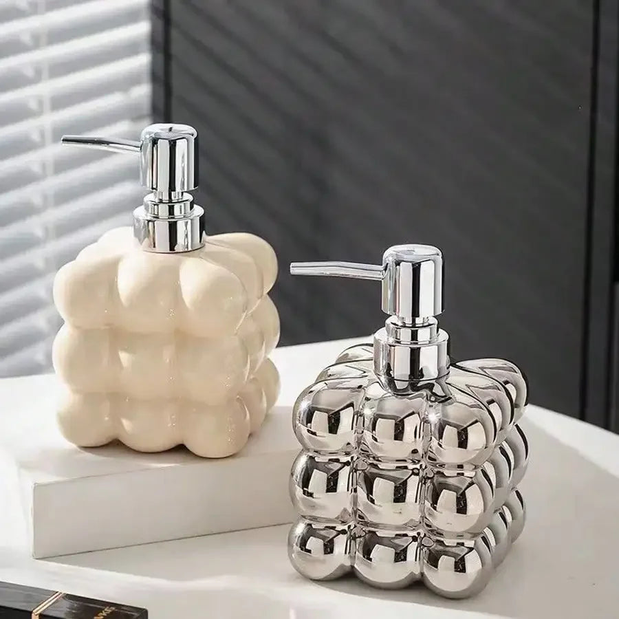 300ml Zeepdispenser Druk Gescheiden Fles Badkamer Accessoires Keramische Huishoudelijke Body Wash Shampoo Dispenser Fles