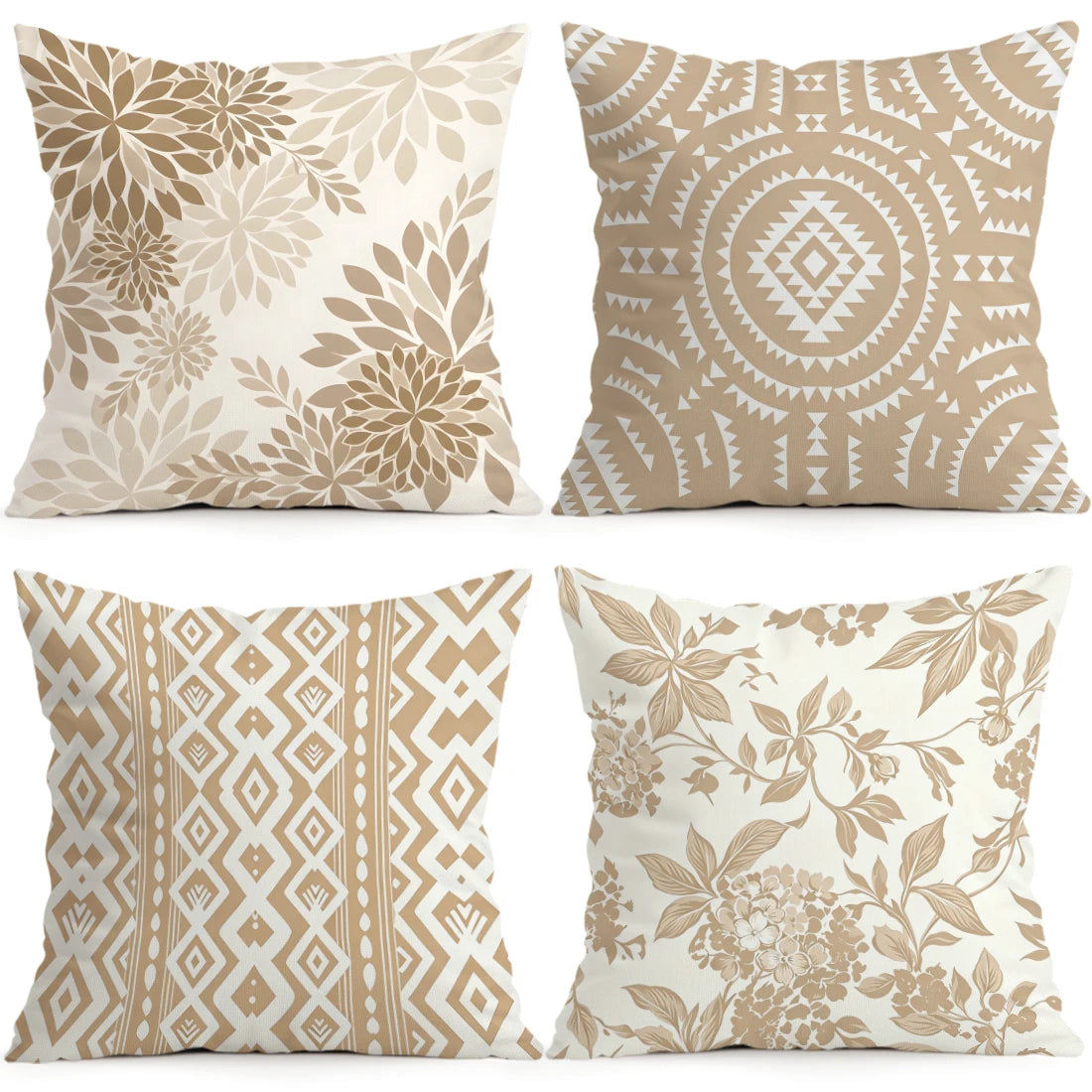 Nordic Stijl Minimalistische Kussensloop Bedrukt Polyester 40/45/50 Cm Sierkussenhoes Decoratieve Sofa Kussen Kussensloop Home Decor