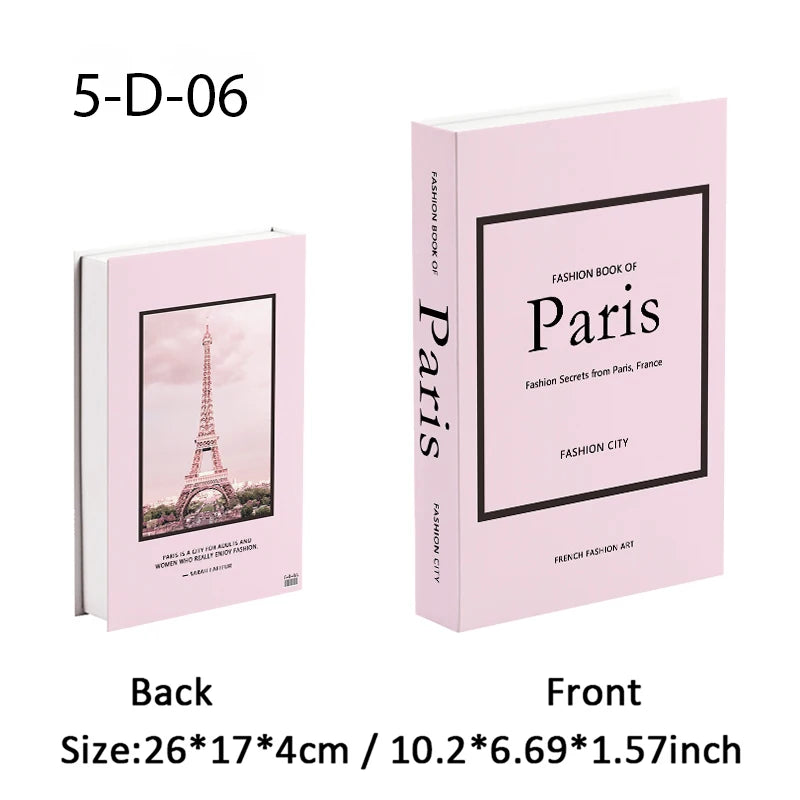 Openbare nep-boeken opbergdoos luxe decoratieve boeken ornament salontafel boekenplank huis interieur decoratie slaapkamer cadeau decoratie