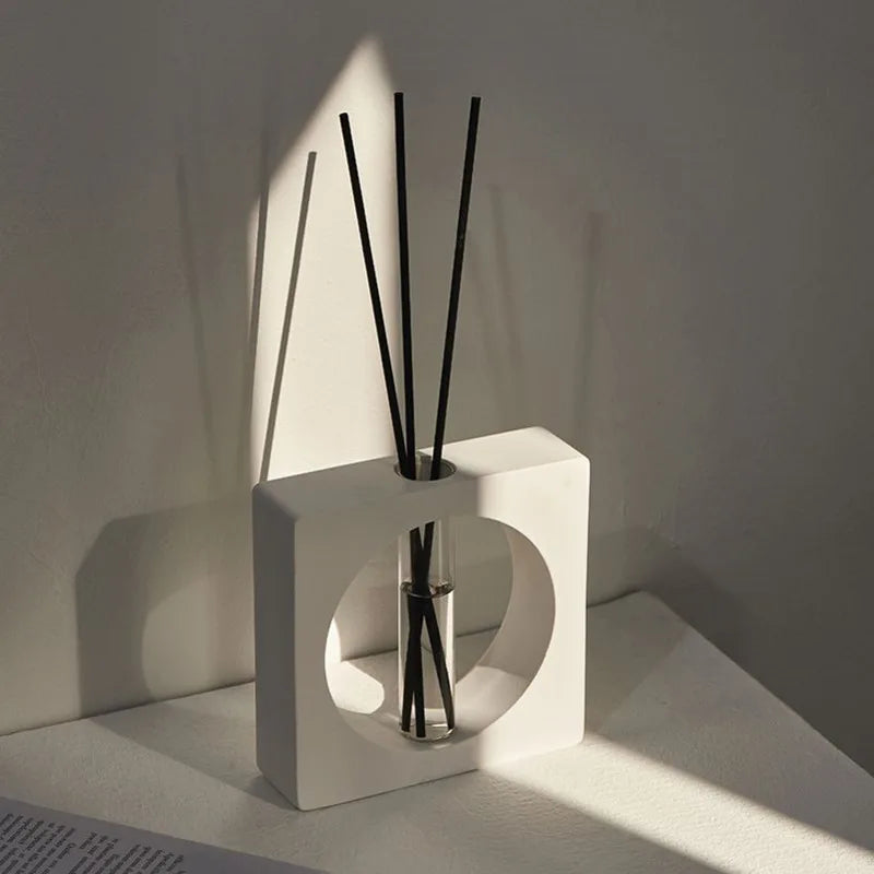 Geometrische Aroma Diffuser Fles Moderne Kamer Decor Etherische Oliën Diffuser Fles Lege Huis Parfum Diffuser Sticks Met Fles