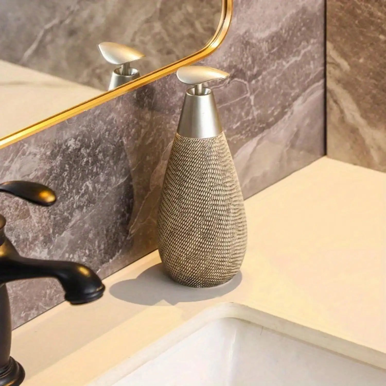 Creatieve Retro Stijl Keramische Push-Type Zeepdispenser Met Pomp, Handzeepfles, Geschikt Voor Badkamers Keukens En Toiletten
