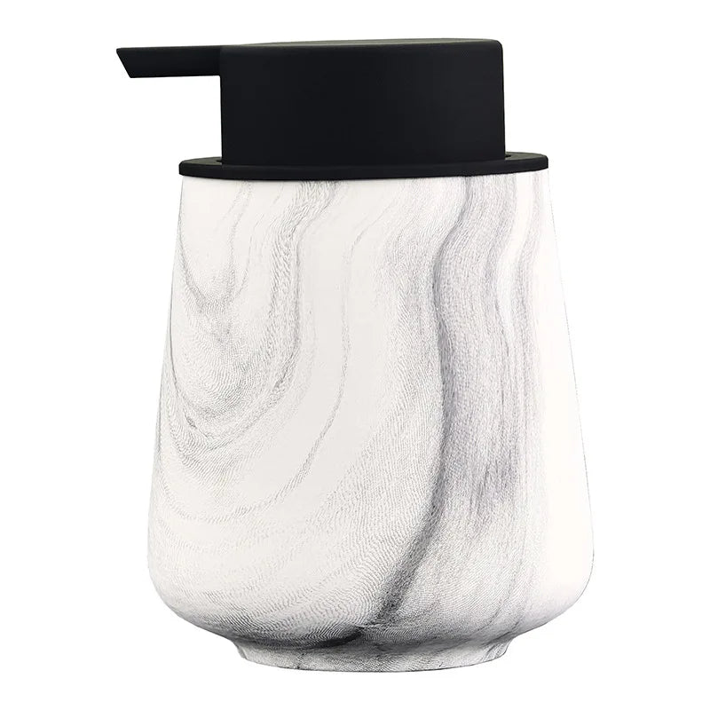 WHYOU-Cermic Inkt Dispensers voor vloeibare zeep, lotionfles, emulsie, latex handwensflessen, lichte luxe badkameraccessoireset